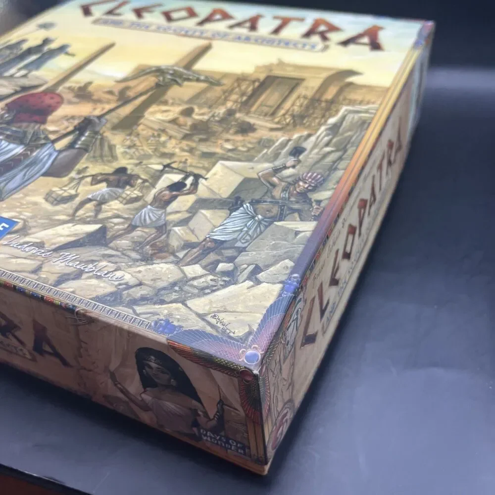 Cleopatra And The Society Of Architects Board Game, 2006 Days Of Wonder Complete